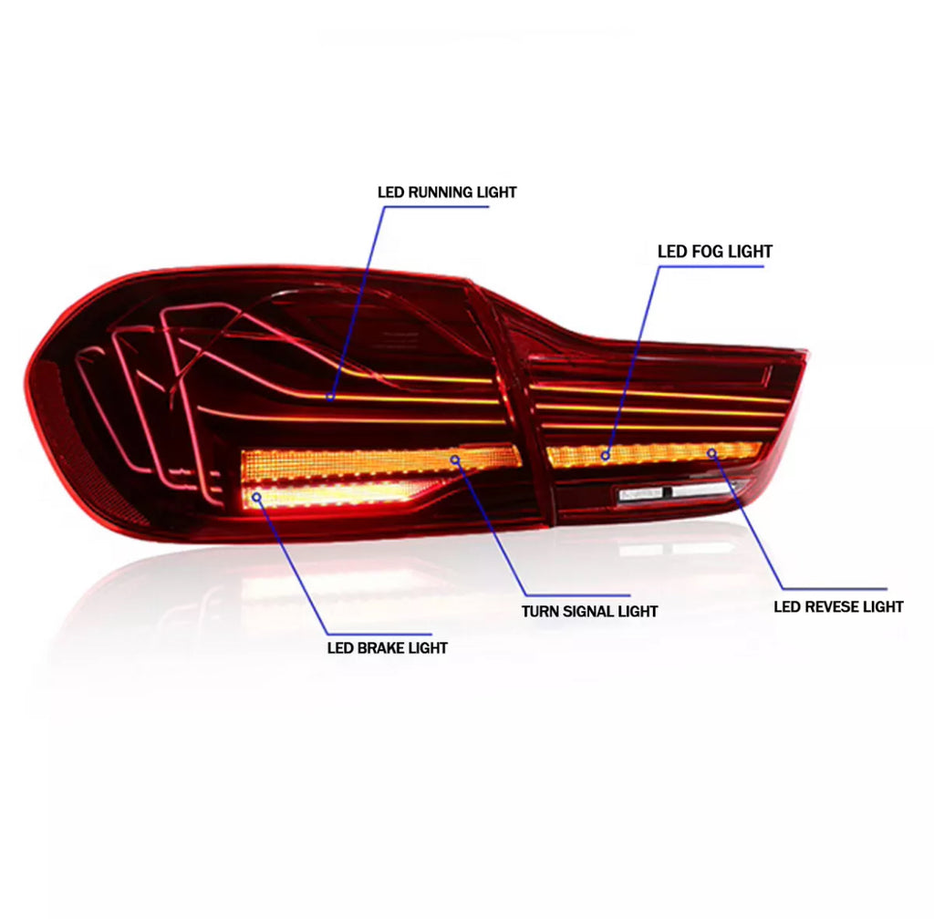 OLED CSL style taillights - Bmw 4-series F32/82 (2013-2020)