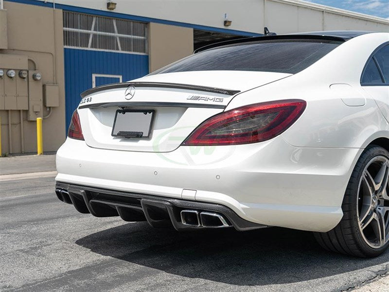Rear diffuser Mercedes CLS-class W218 (2011-2017) AMG-line