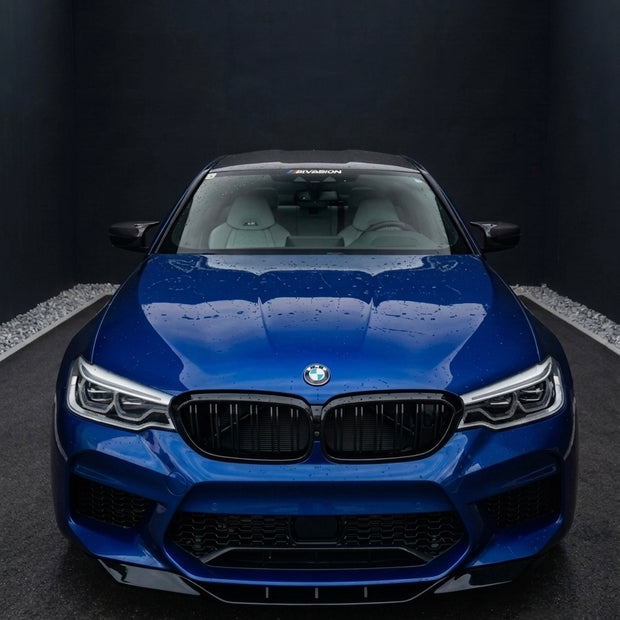 BMW 5-Series to M5 F90 LCI Style Front Bumper Set (2017-2020)