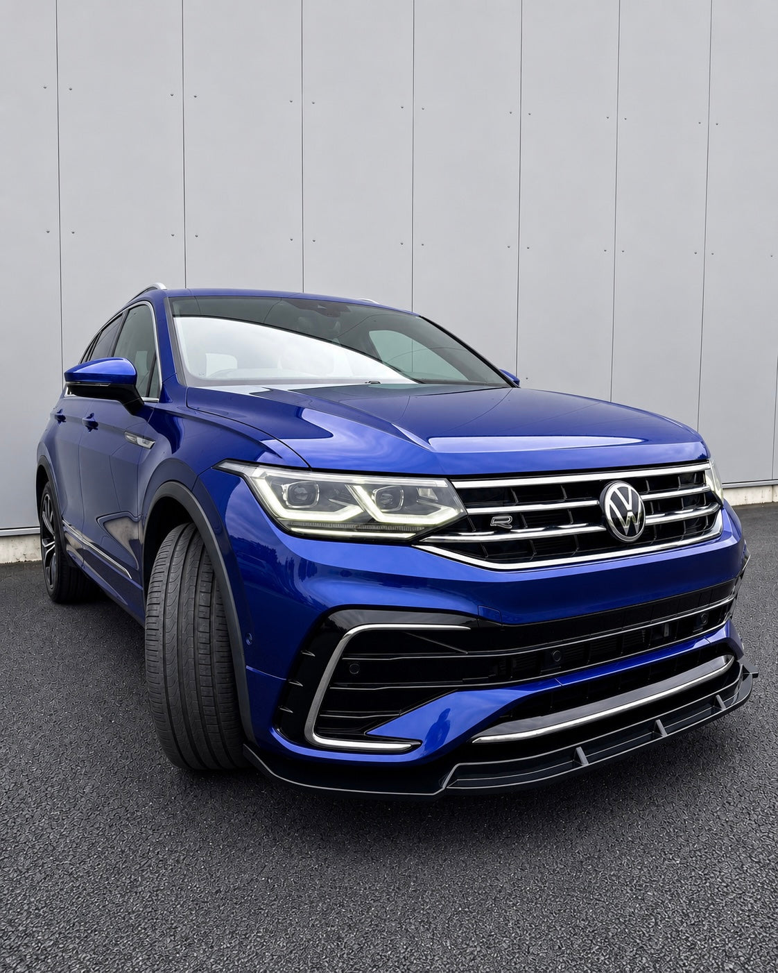 Volkswagen Tiguan MK2.5 R/R-Line Facelift Front Lip Spoiler (2020-2024)