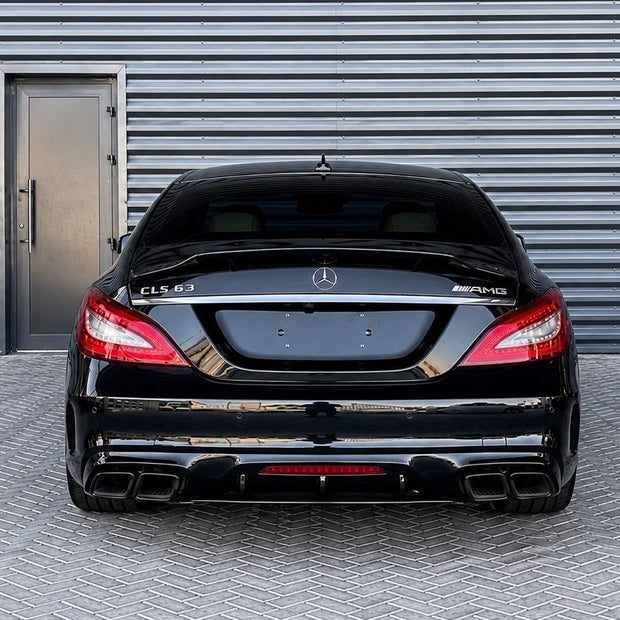 Mercedes CLS W218/S218 Diffuser With Exhaust Tips (2011-2018)