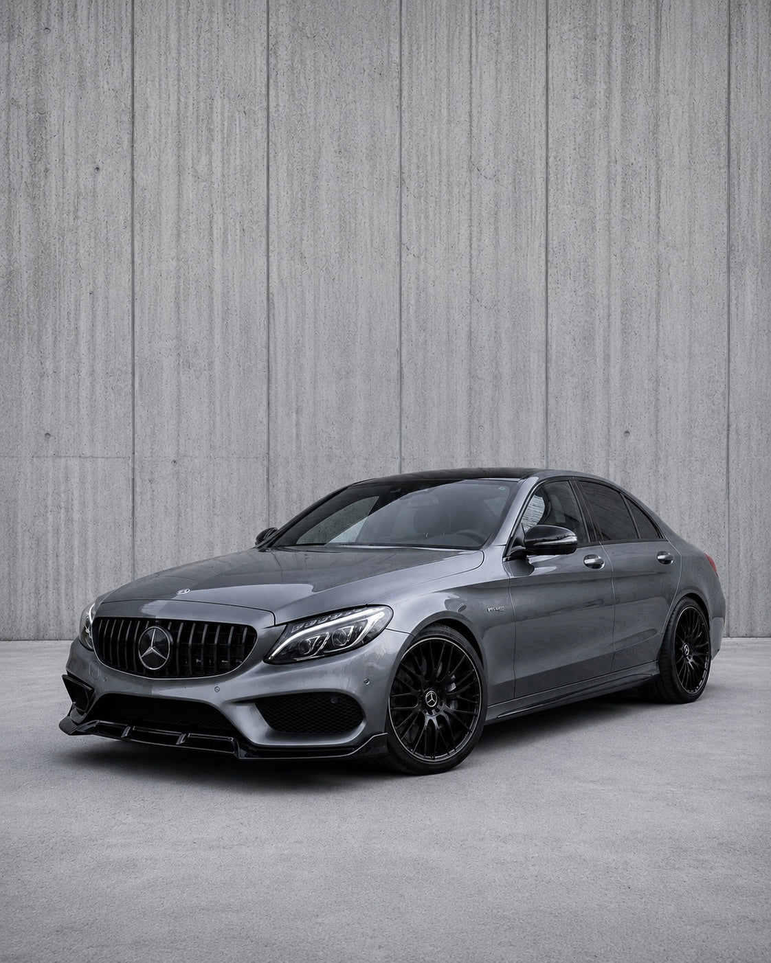 Mercedes C-Class W205/S205/C205/A205 Pre-Facelift Panamericana Grille (2014-2018)