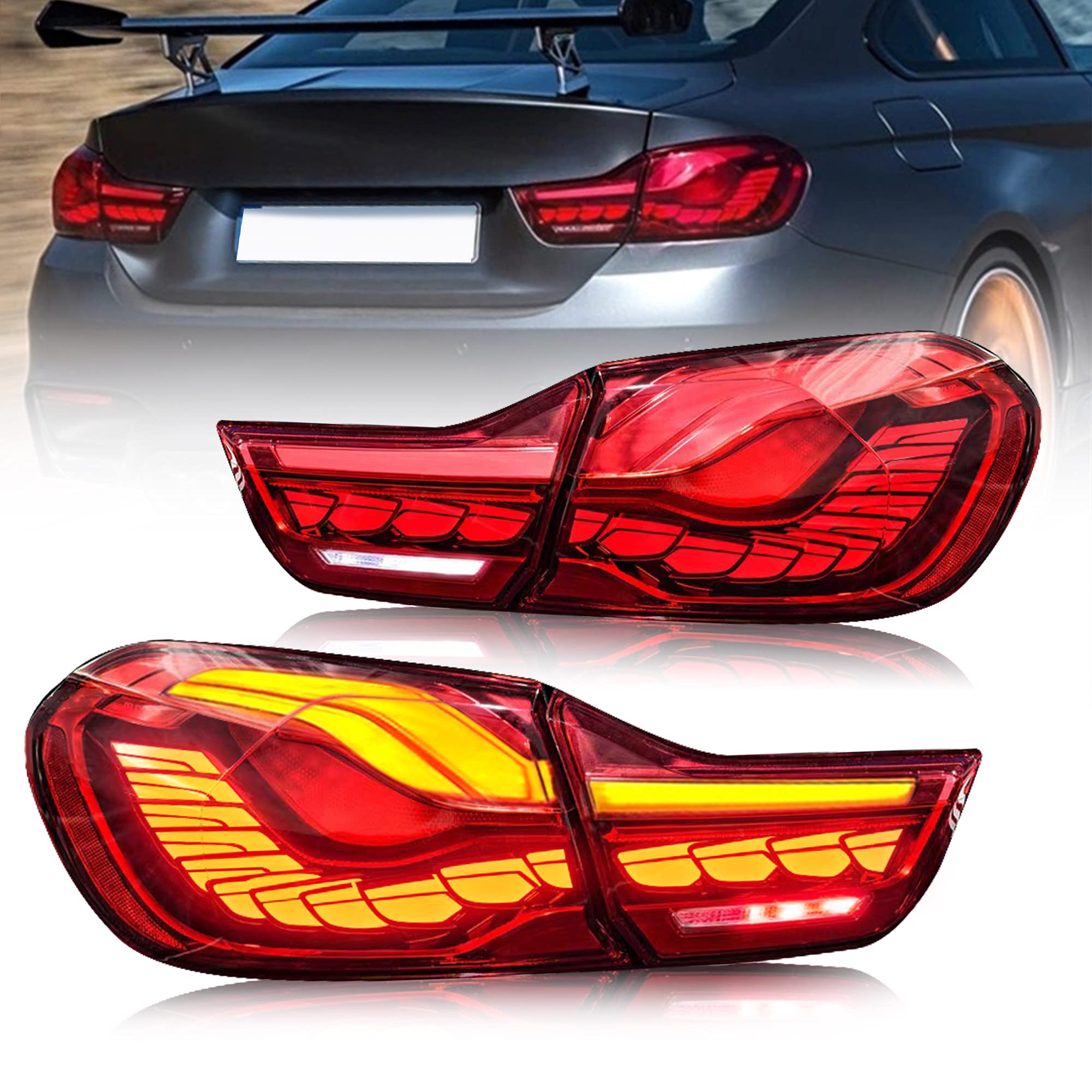 GTS OLED style Taillights - Bmw F32/33/36/82/83 (2013-2020)