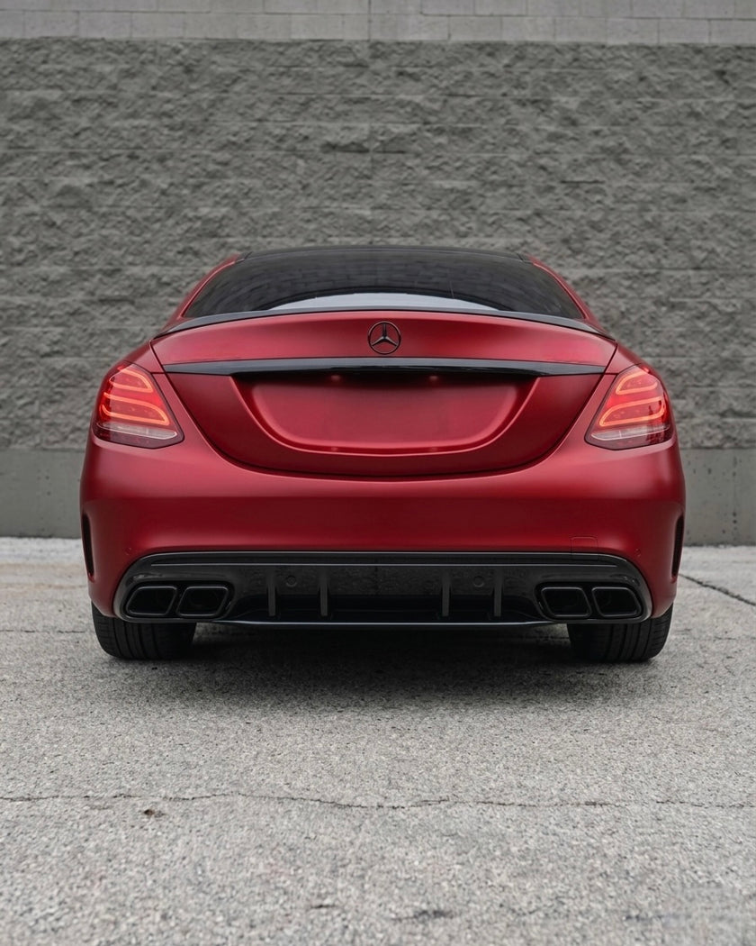 Mercedes C-Class W205 63AMG Style Trunk Spoiler (2014-2021)