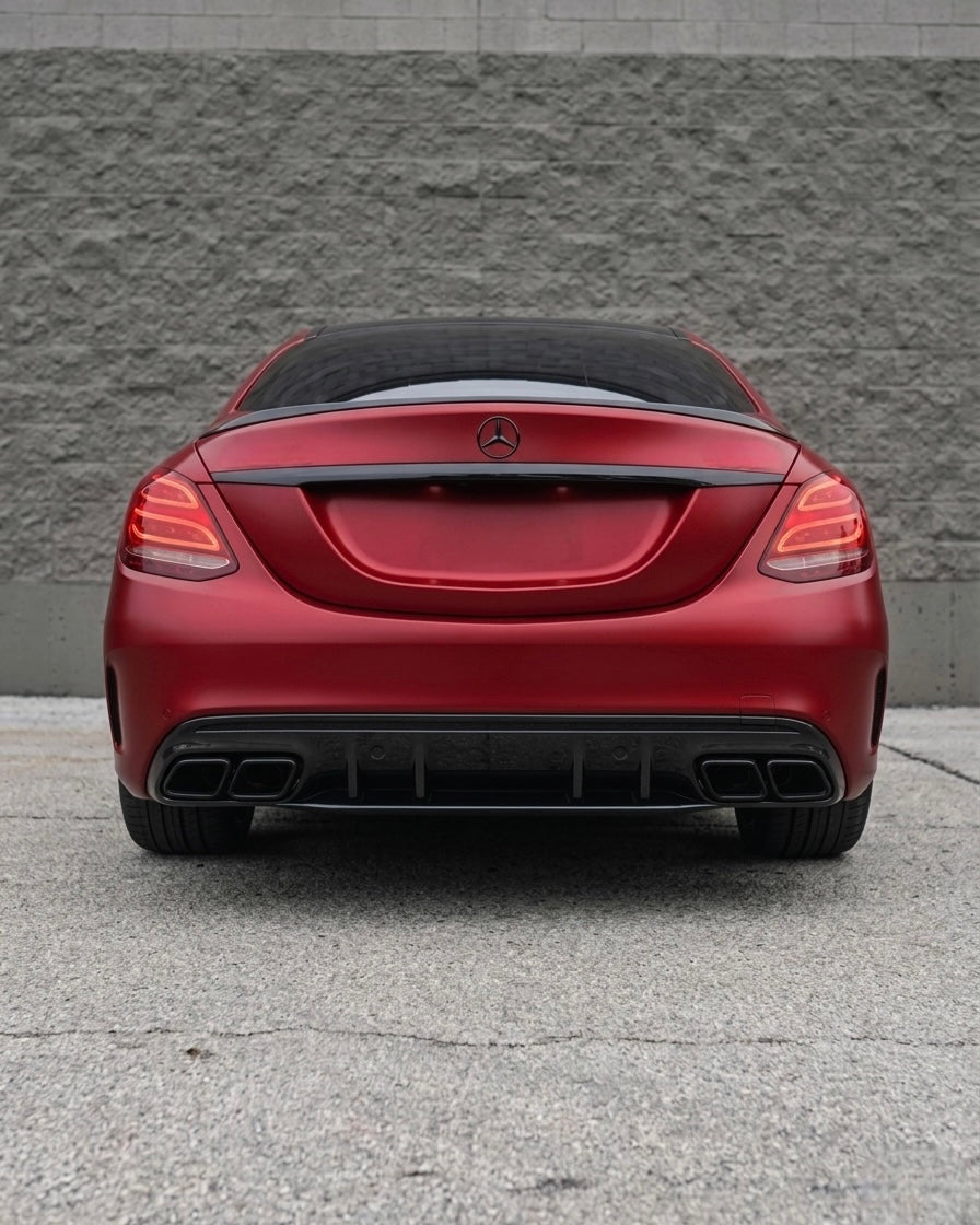 Mercedes C-Class W205 63AMG Style Trunk Spoiler (2014-2021)