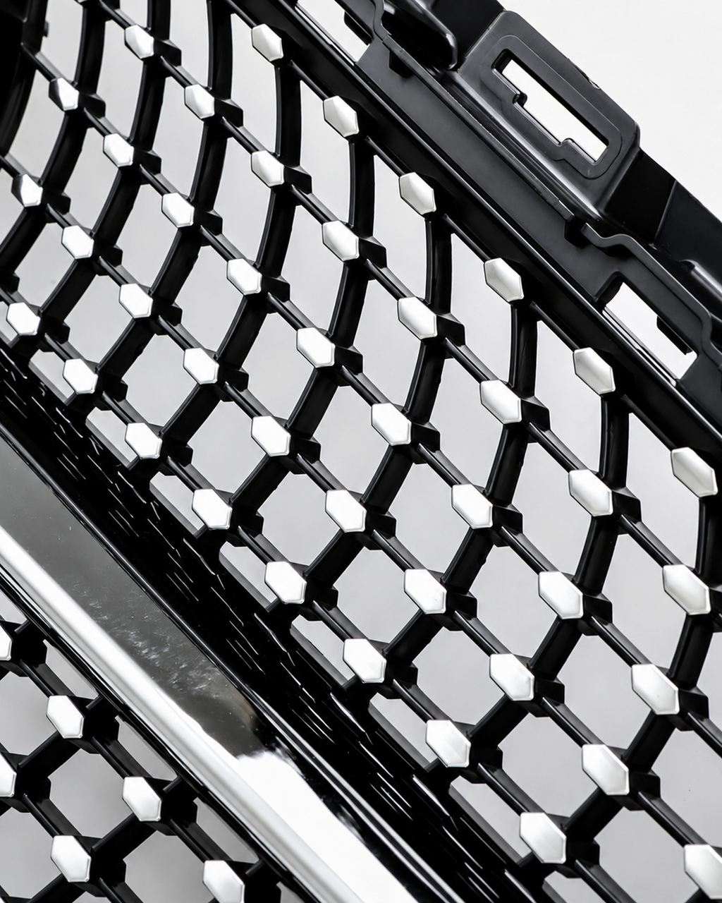 Mercedes C-Class W205/S205/C205/A205 Pre-Facelift Black Diamond Grille (2014-2018)
