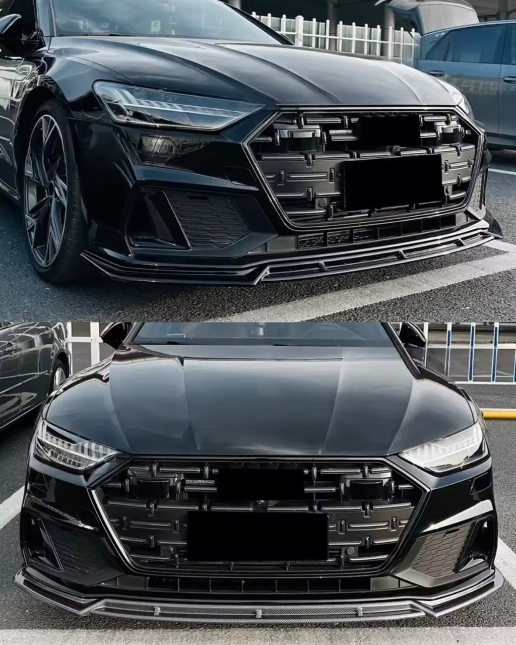 Front Lip Spoiler Audi A7/S7 C8 (2019-2025)