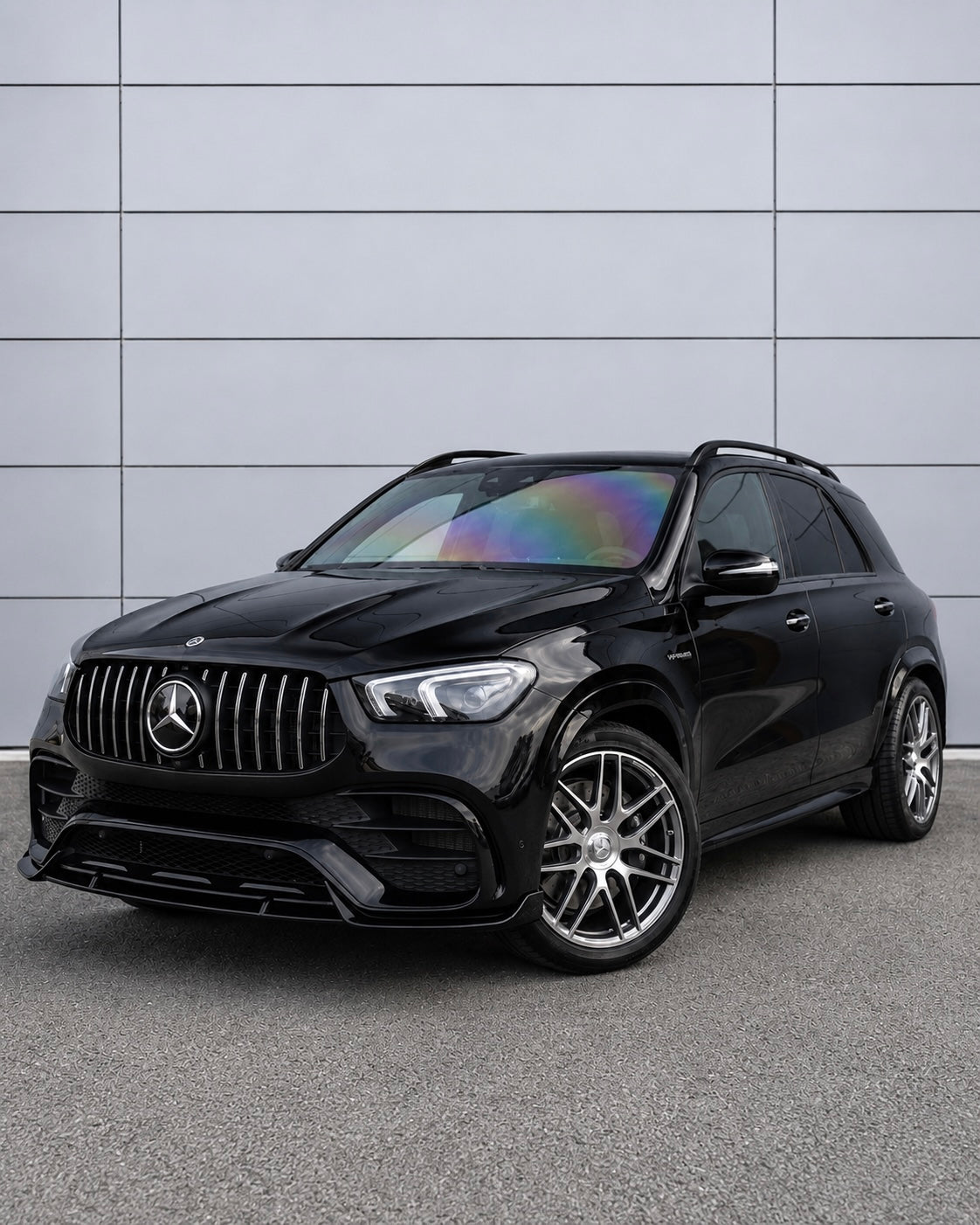 Mercedes GLE Pre-Facelift W167/C167 Silver Panamericana Grille (2019-2023)