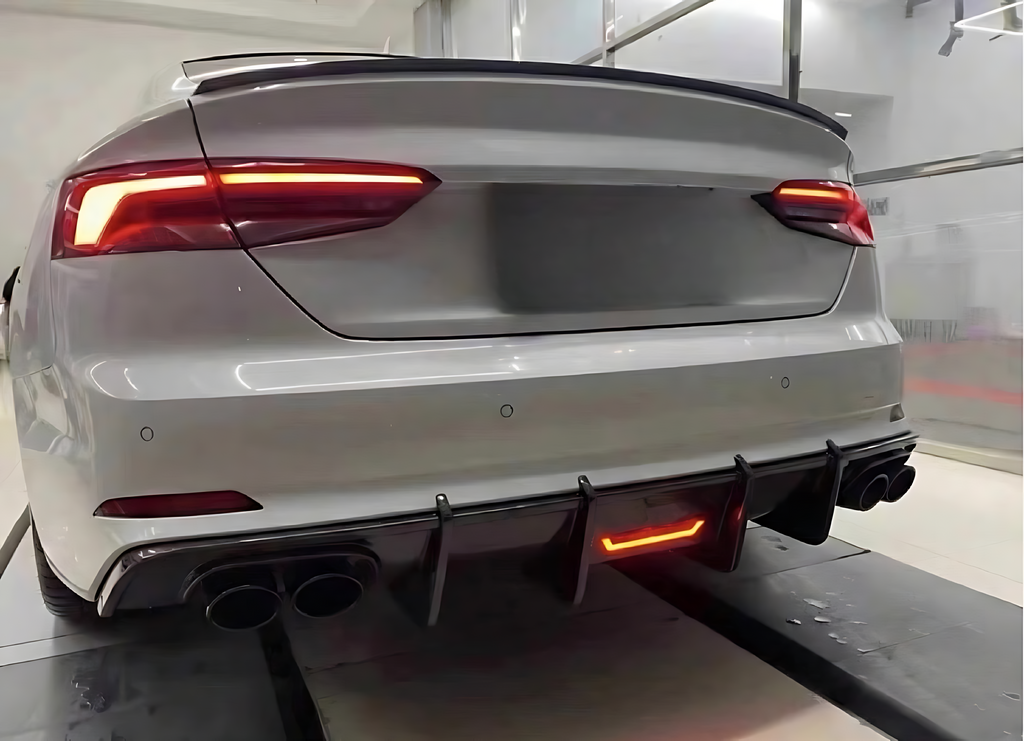 Duffiser and exhaust tips Audi A5/S5 B9 (2017-2020)