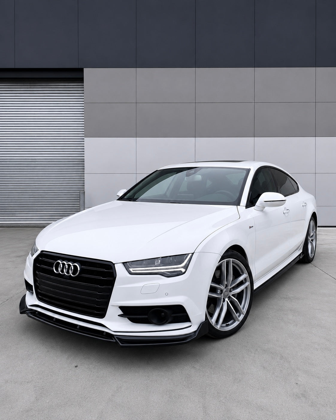 Audi A7 C7.5 Facelift Front Lip Spoiler (2014-2018)