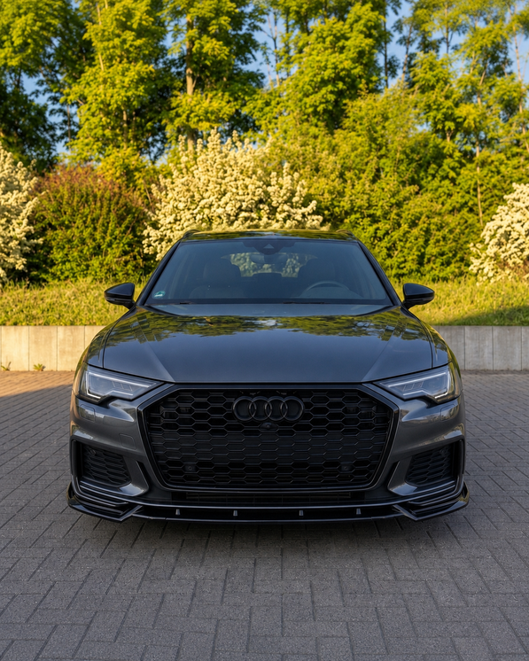 Audi A6/S6 Sedan/Avant C8/8.5 Front Lip Spoiler (2018-2025)