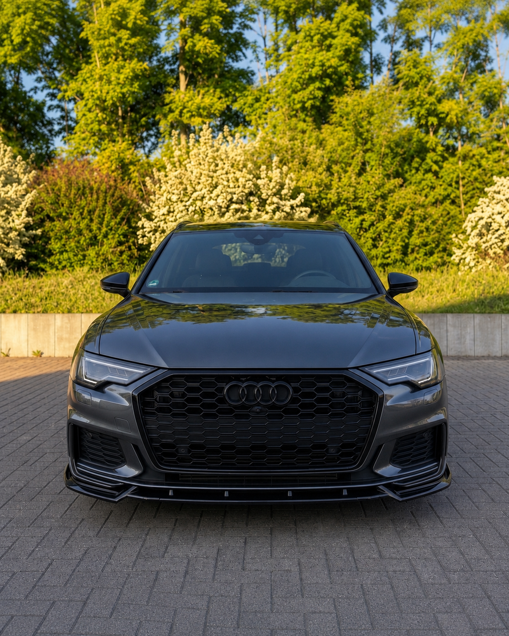 Audi A6/S6 Sedan/Avant C8/8.5 Front Lip Spoiler (2018-2025)