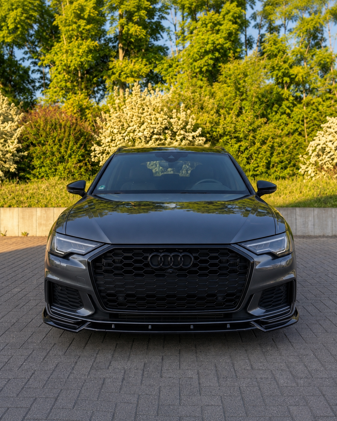 Audi A6/S6 Sedan/Avant C8/8.5 Front Lip Spoiler (2018-2025)