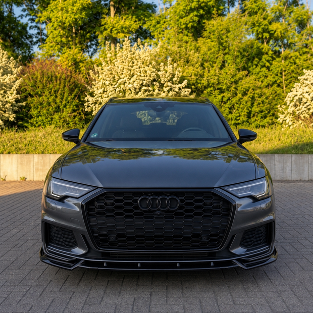 Audi A6/S6 Sedan/Avant C8/8.5 Front Lip Spoiler (2018-2025)