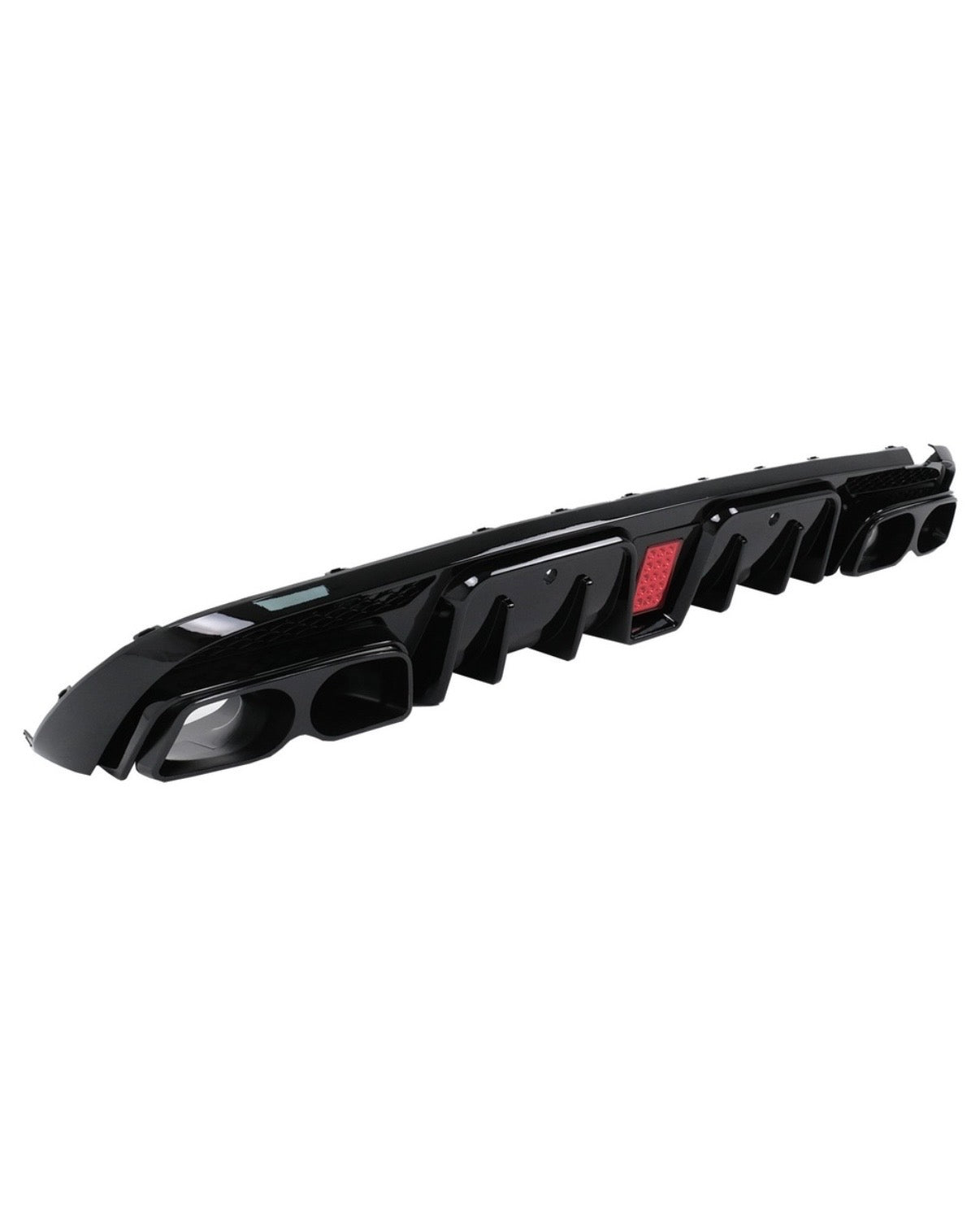 Mercedes C-Class W205/S205 Diffuser With Exhaust Tips (2014-2021)
