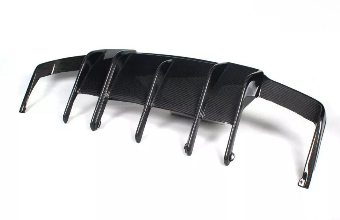 Rear diffuser Mercedes CLS-class W218 (2011-2017) AMG-line