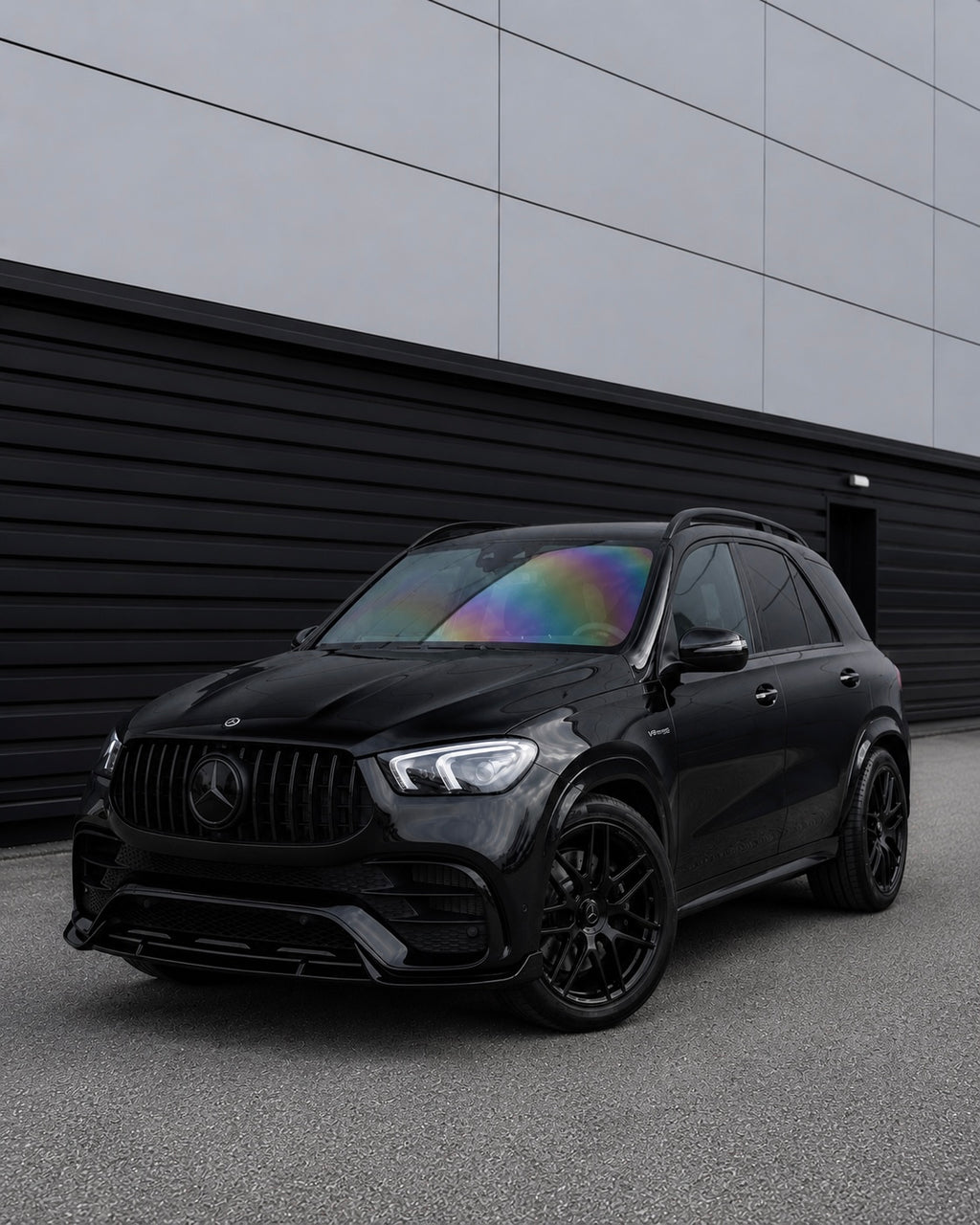 Mercedes GLE W167/C167 Pre-Facelift Black Panamericana Grille (2019-2023)