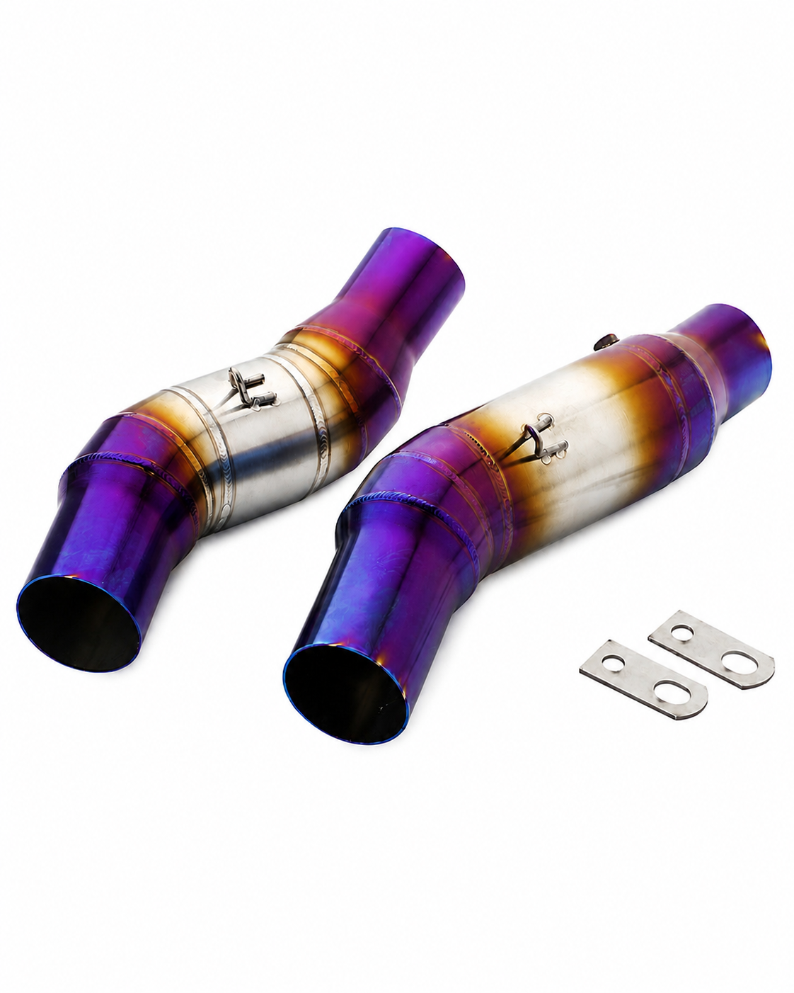 Kawasaki Z1000 2010-2019 Exhaust System Burned Titanium Color 51mm