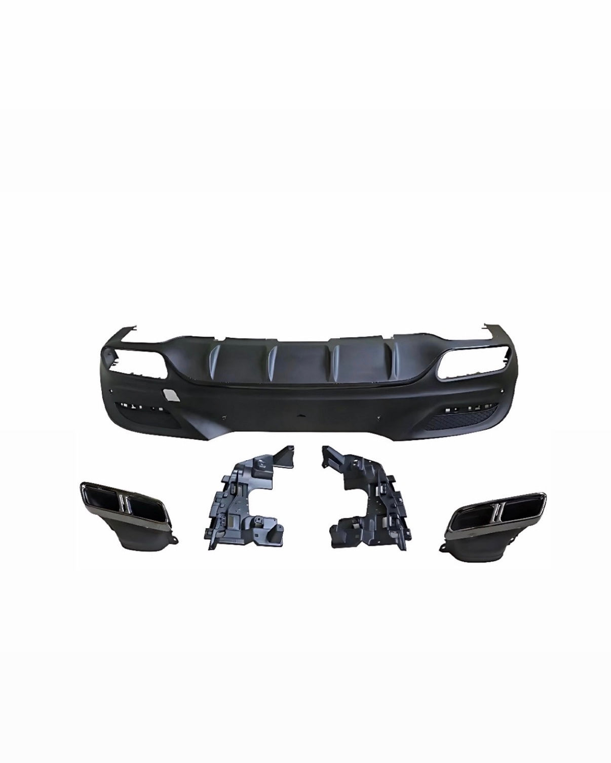 Mercedes GLE C292 Diffuser With Exhaust Tips (2015-2019)