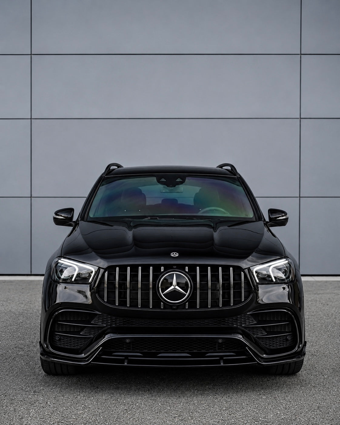Mercedes GLE Pre-Facelift W167/C167 Silver Panamericana Grille (2019-2023)