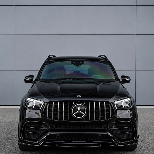 Mercedes GLE Pre-Facelift W167/C167 Silver Panamericana Grille (2019-2023)