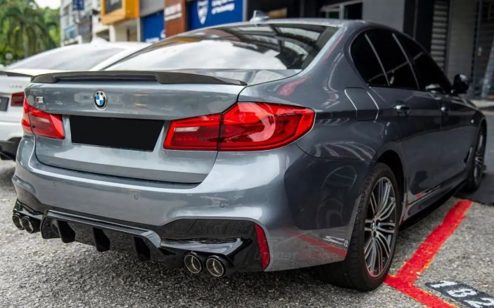 Rear diffuser Bmw 5-series g30 (2017-2023) M-sport