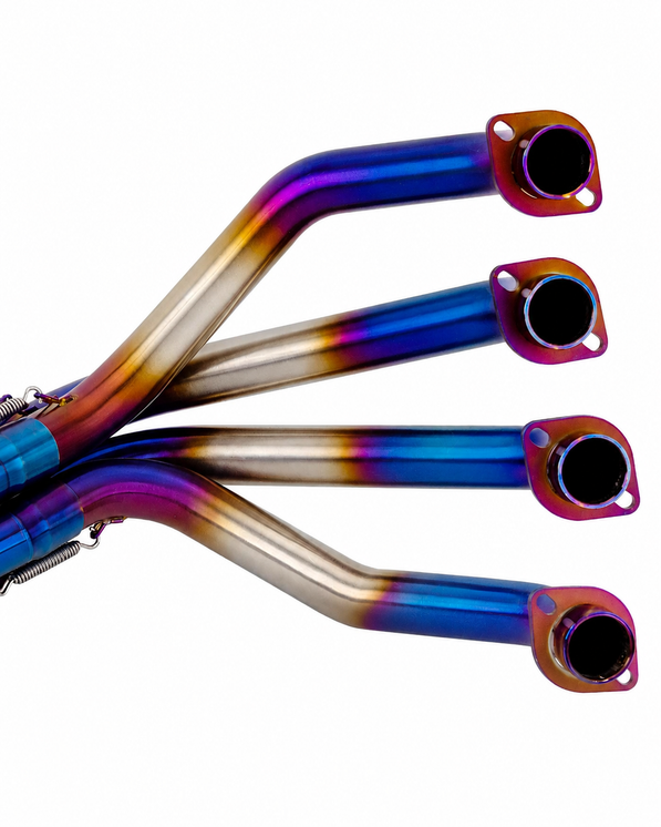 Kawasaki Z1000 2010-2019 Exhaust System Burned Titanium Color 51mm