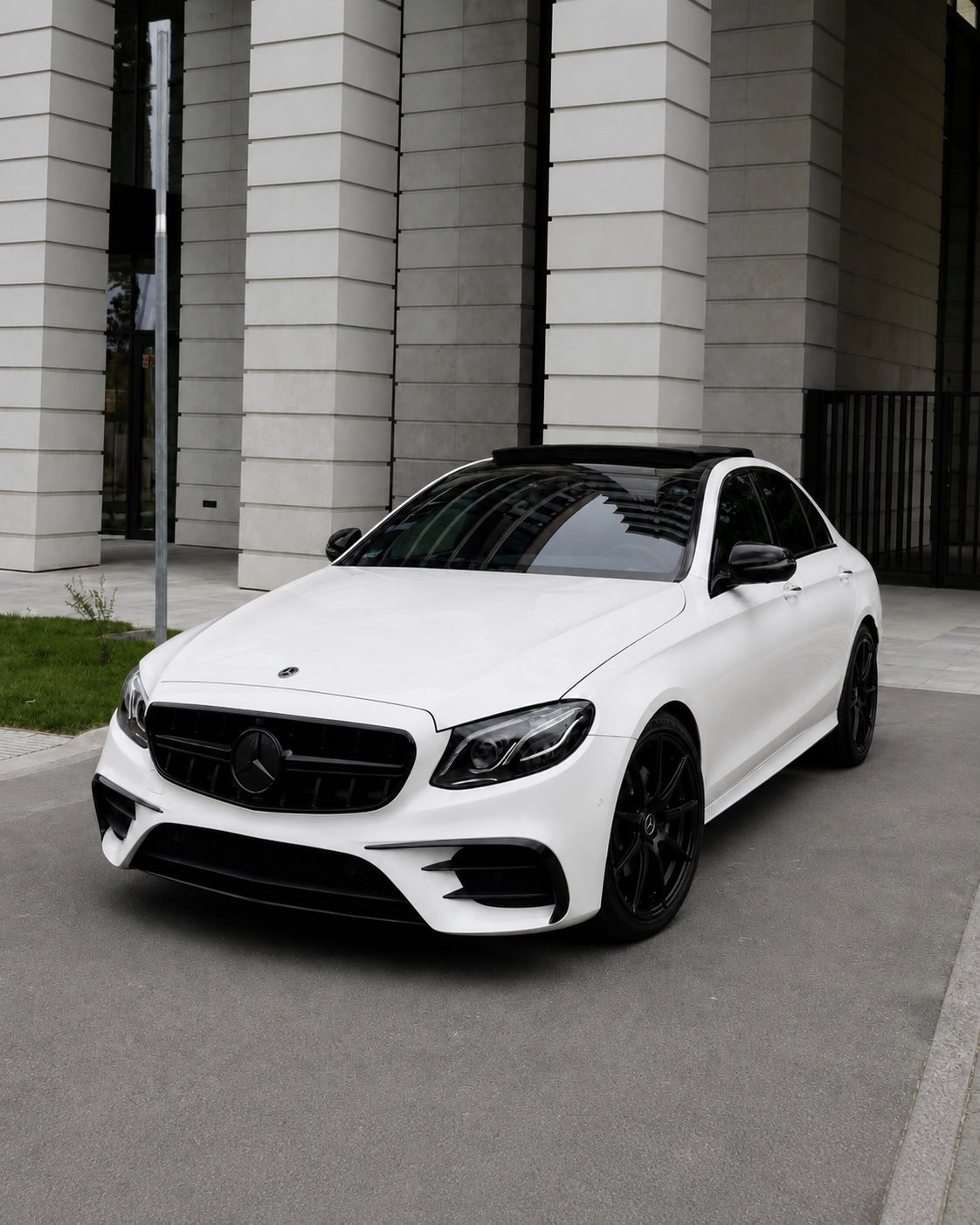 Mercedes E-Class W213/S213 Front Side Splitters (2016-2020)