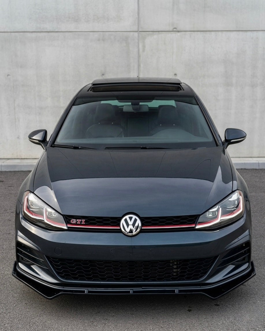 Volkswagen Golf 7/7.5 (MK7) R-Line/GTD/GTI/R Front Lip Spoiler (2012-2020)