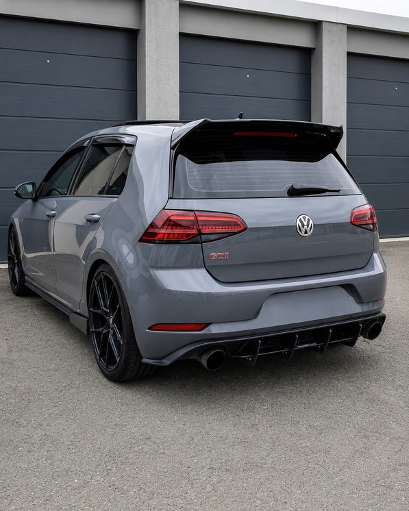 Volkswagen Golf 7.5 (MK7) GTI Facelift Diffuser Extention (2017-2020)