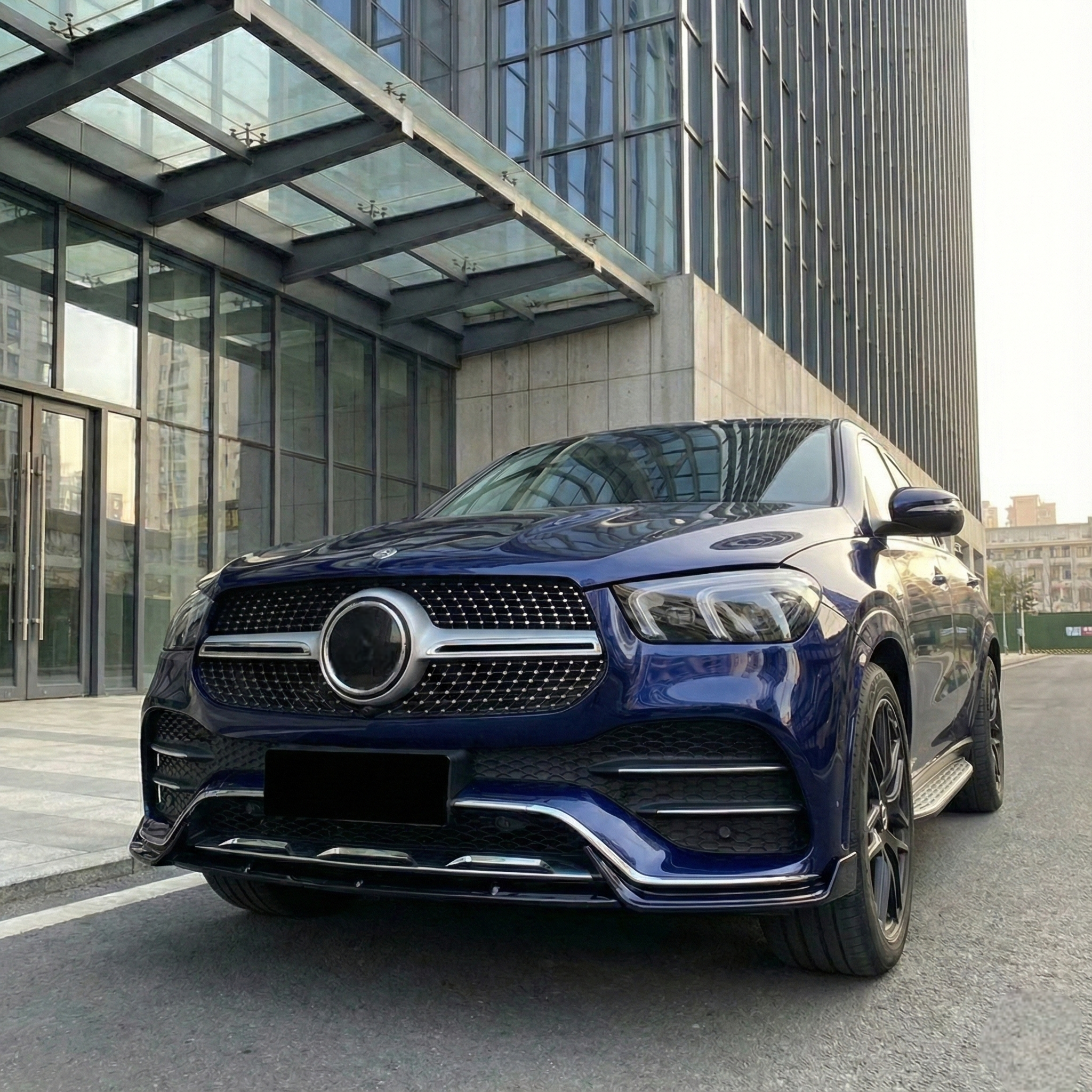 Front Lip Spoiler Mercedes GLE W167/C167 (2019-2023)