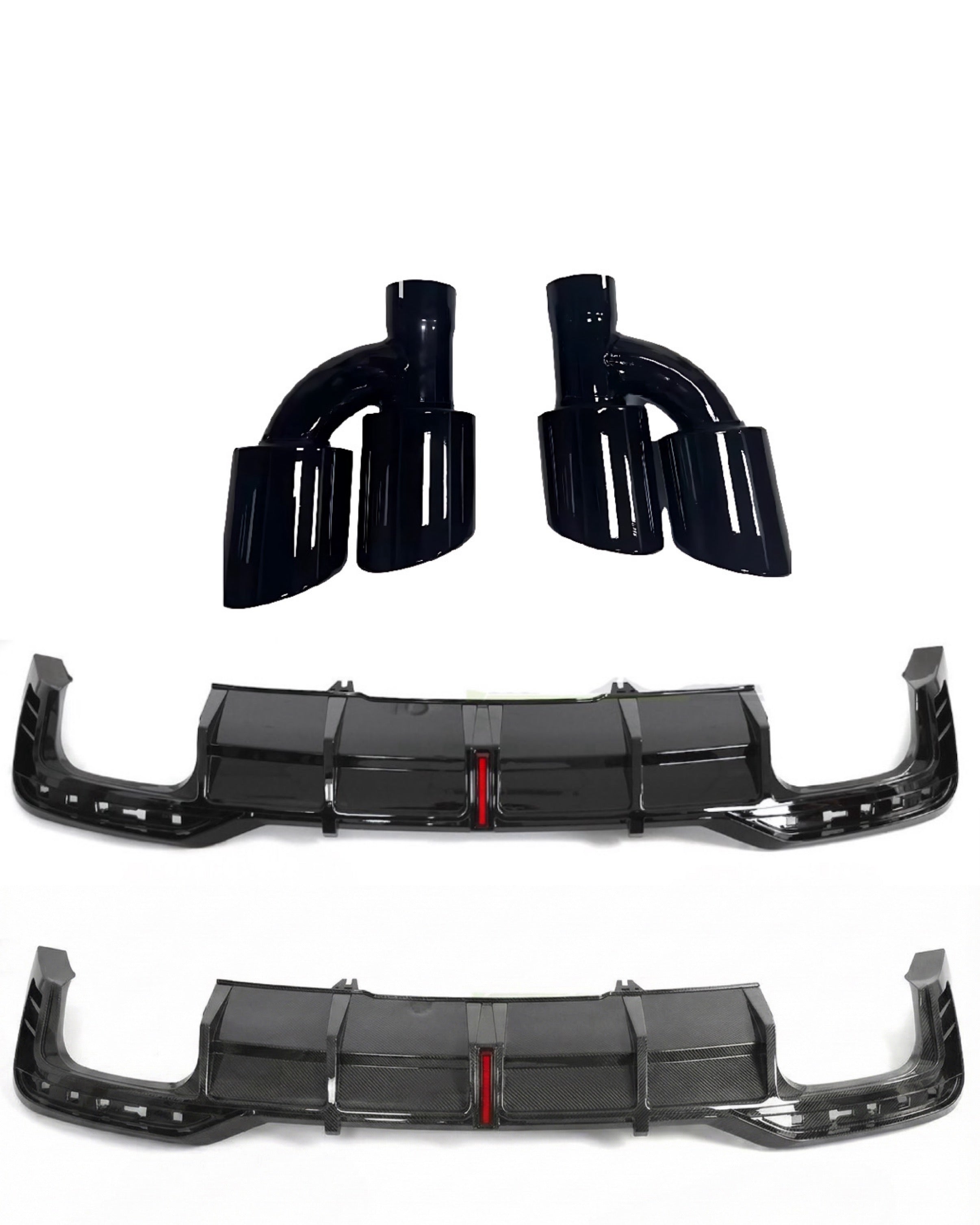 Diffuser and Exhaust Tips Audi A5/S5 B9.5 (2021-2024)