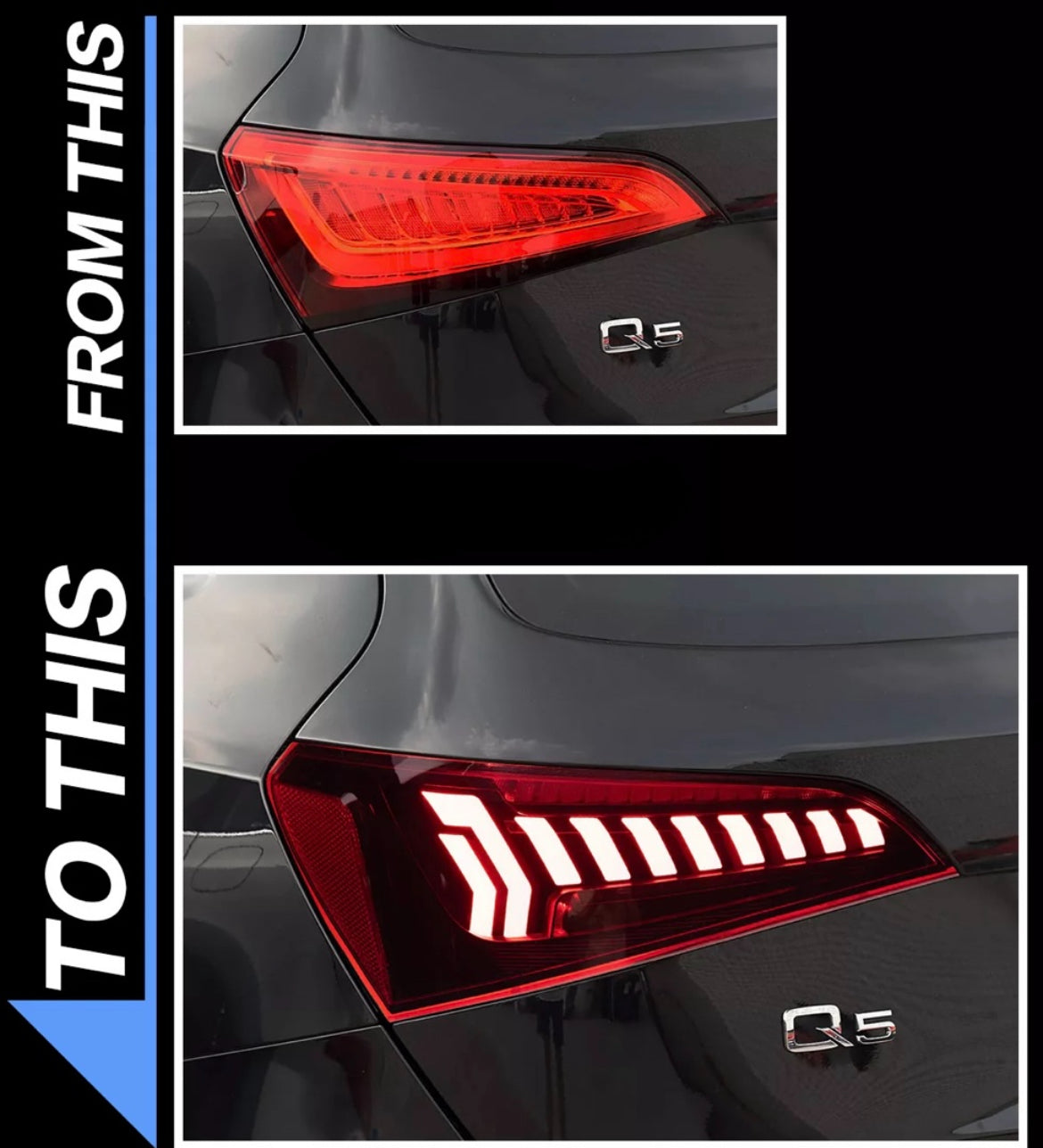 RS style LED Taillights - Audi Q5 (2008-2017)