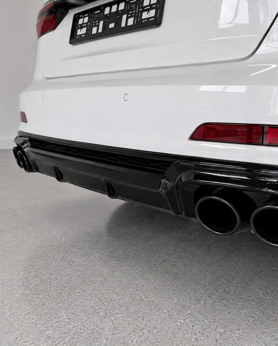 Дифузьор с ауспухови накрайници Audi A6/S6 Седан/Авант C8/8.5 (2018-2025)