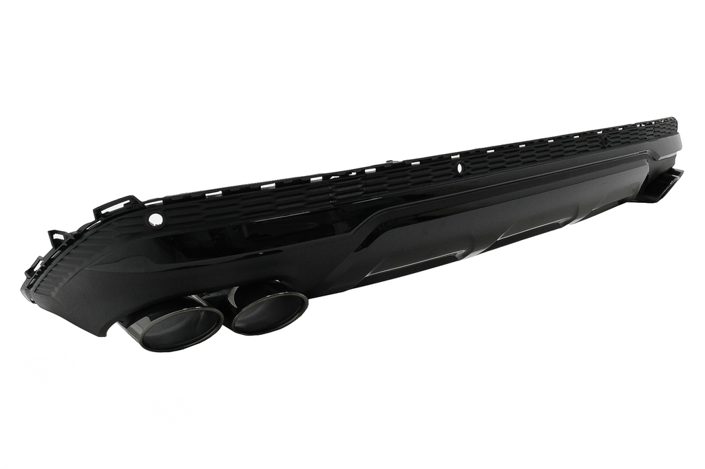 Rear diffuser with exhaust tips S-style - Audi Q7 (2019+) S-line
