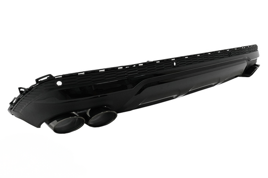 Rear diffuser with exhaust tips S-style - Audi Q7 (2019+) S-line