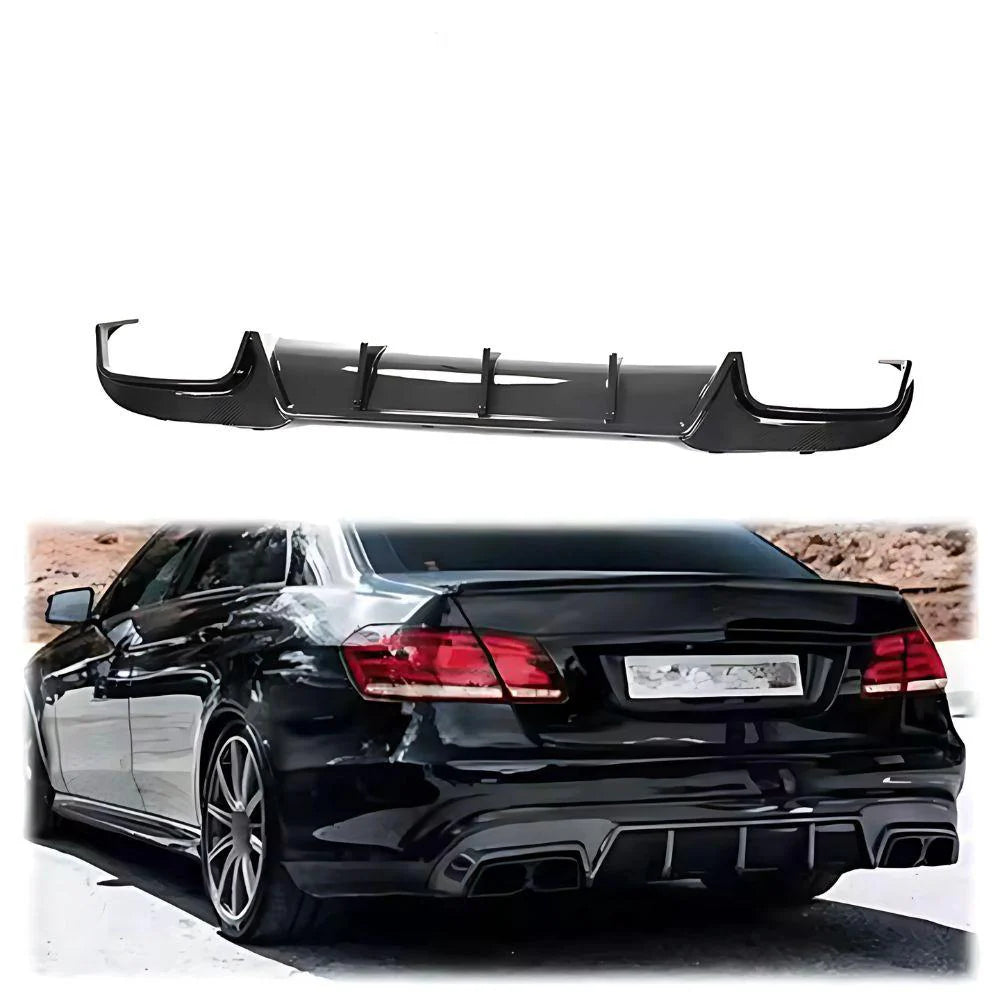 Rear diffuser Mercedes E-class w212 (2013-2016) AMG-line