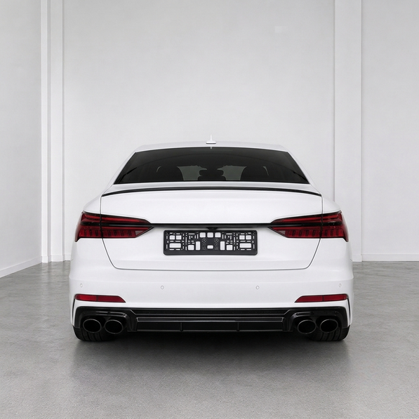 Дифузьор с ауспухови накрайници Audi A6/S6 Седан/Авант C8/8.5 (2018-2025)