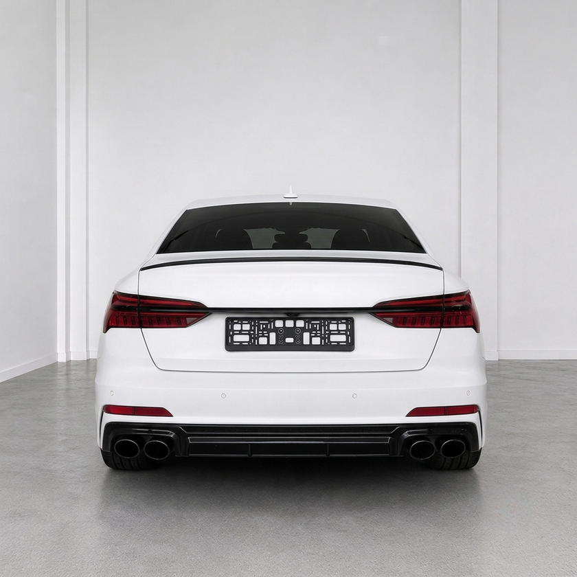 Дифузьор с ауспухови накрайници Audi A6/S6 Седан/Авант C8/8.5 (2018-2025)
