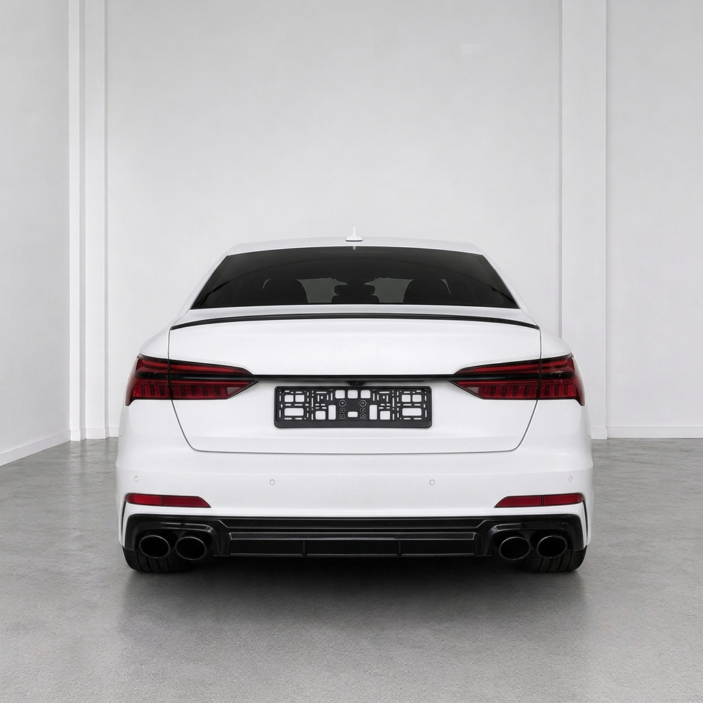 Дифузьор с ауспухови накрайници Audi A6/S6 Седан/Авант C8/8.5 (2018-2025)