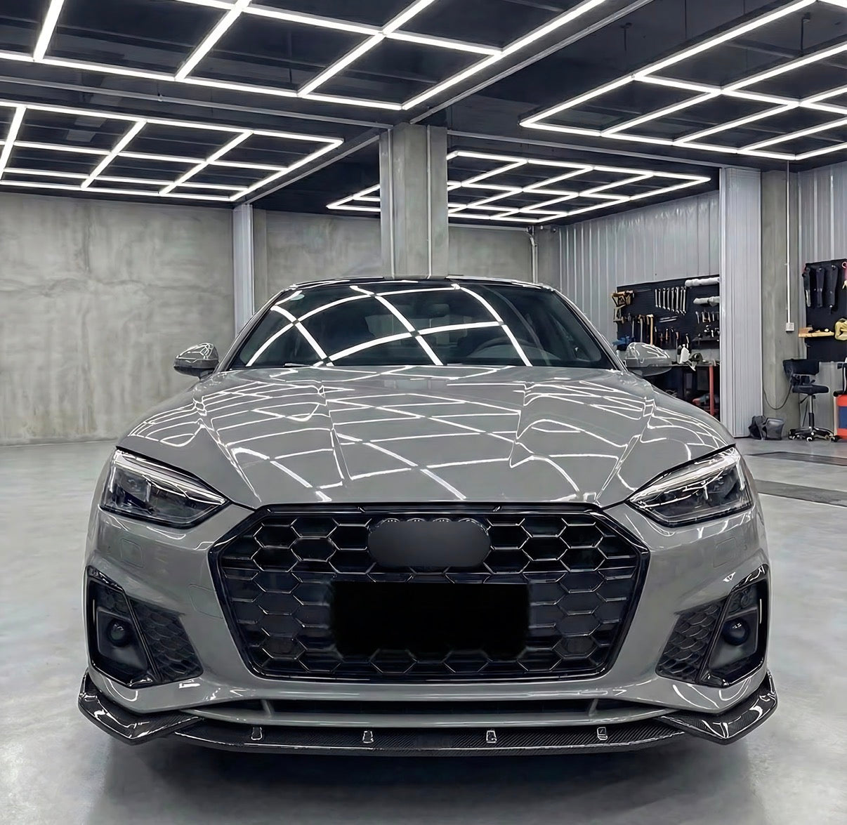 Front Lip Spoiler Audi A5/S5 B9.5 (2021-2024)