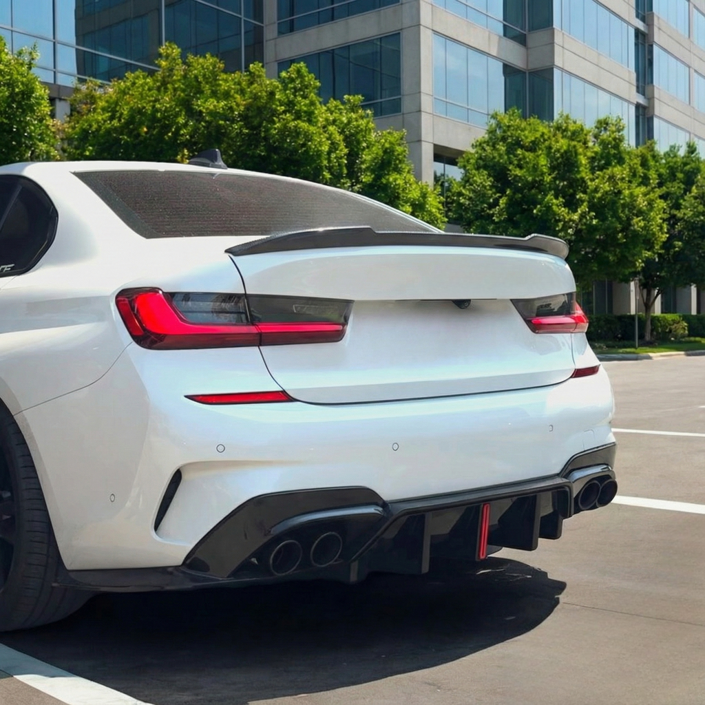 Diffuser and exhaust tips BMW 3-Series G20 (2018-2022)