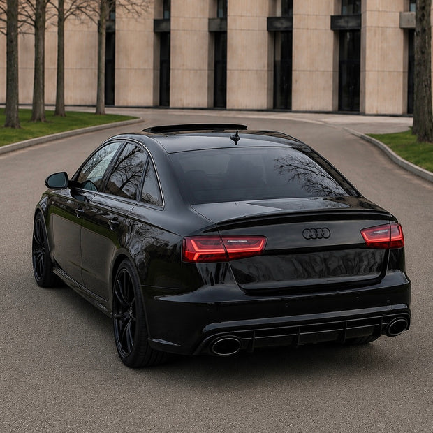 Audi A6/S6 C7.5 Sedan/Avant Diffuser With Exhaust Tips (2015-2018)