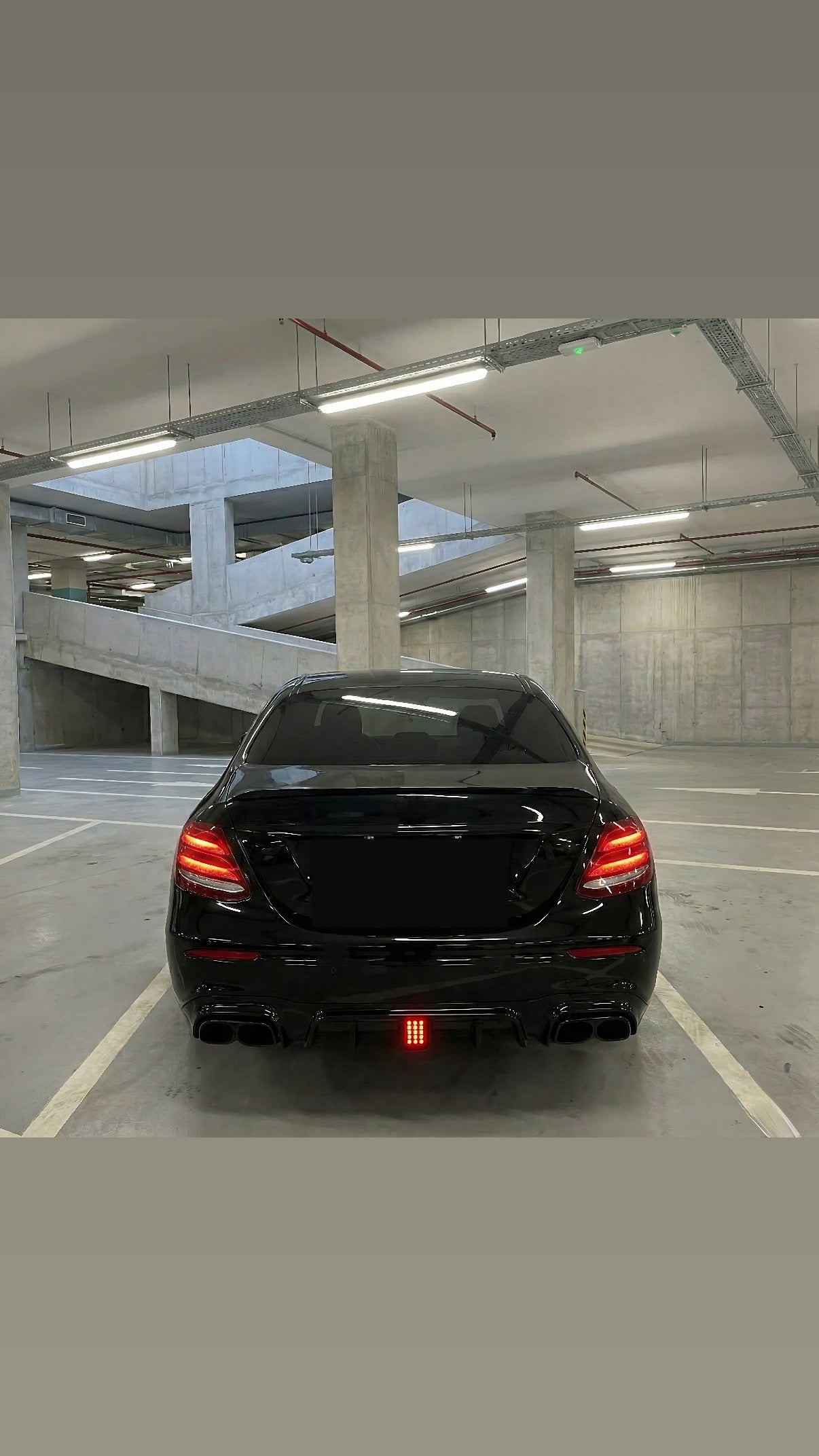 Diffuser Mercedes E-Class W213 (2016-2023)