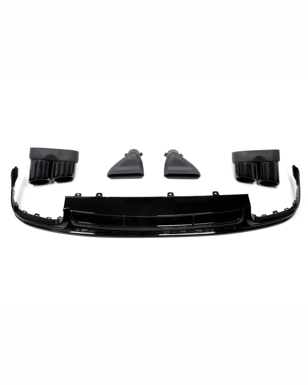 Audi A6/S6 Sedan/Avant C8/8.5 Diffuser With Exhaust Tips (2018-2025)