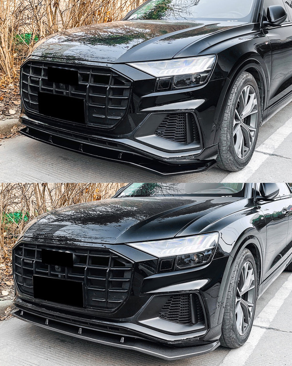 Front Lip Spoiler Audi Q8/SQ8 4M (2019-2023)