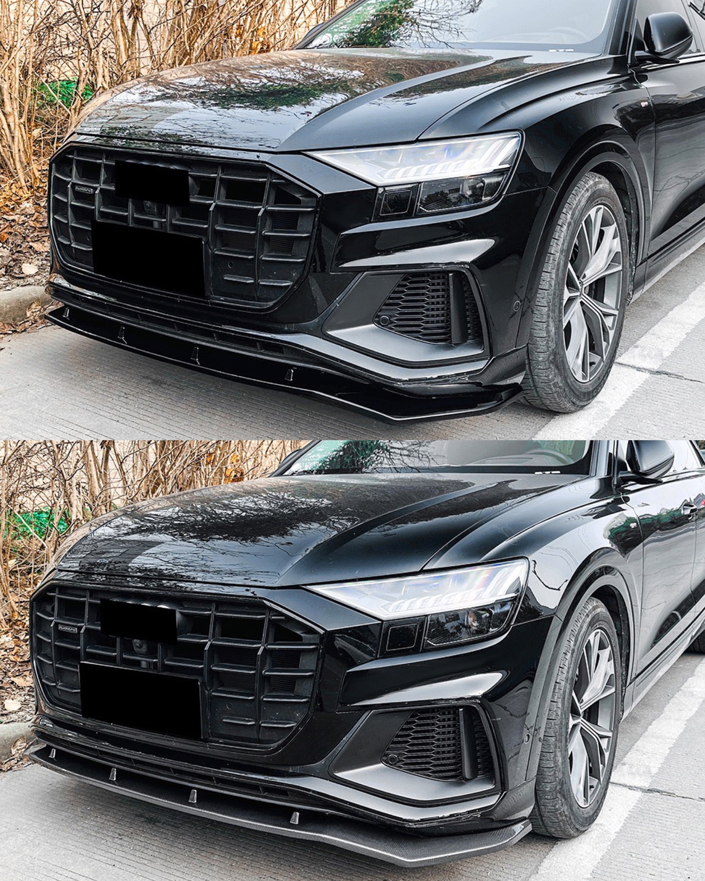 Front Lip Spoiler Audi Q8/SQ8 4M (2019-2023)
