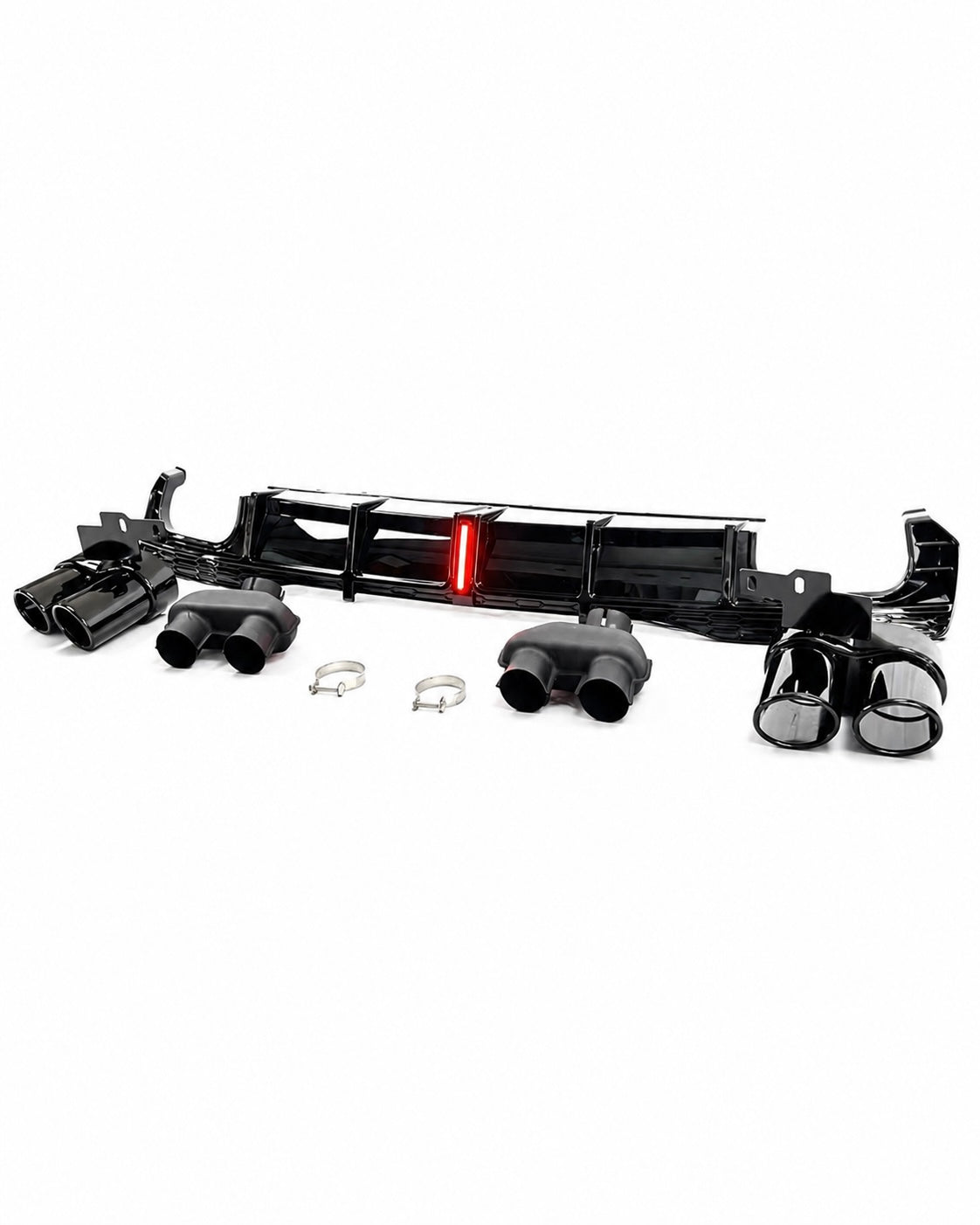 Audi A7/S7 C8/C8.5 LED Diffuser With Exhaust Tips (2018-2025)