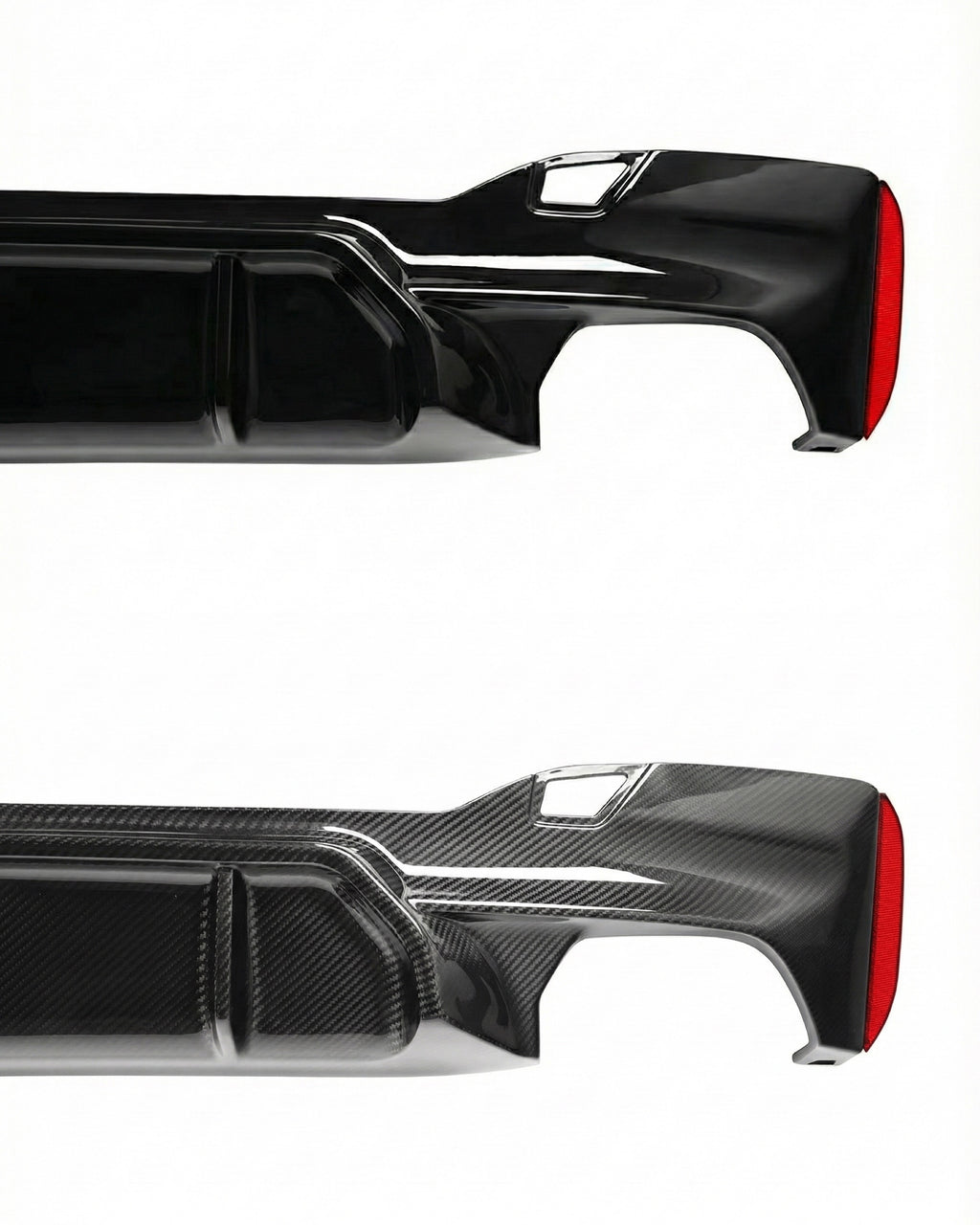 Diffuser and exhaust tips BMW 5-Series G30 (2017-2023)