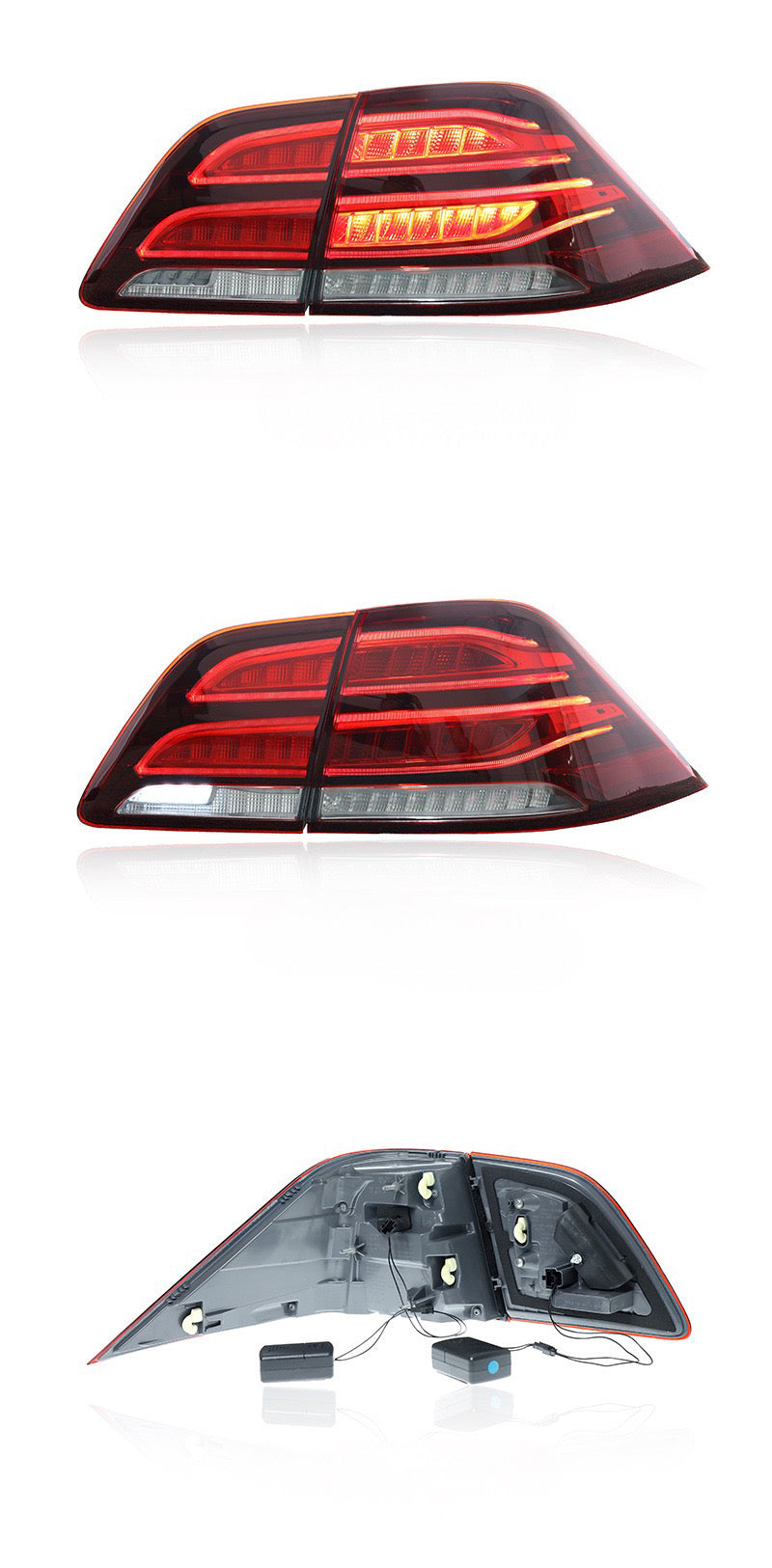 LED Taillights - Mercedes ML W166 (2012-2015)